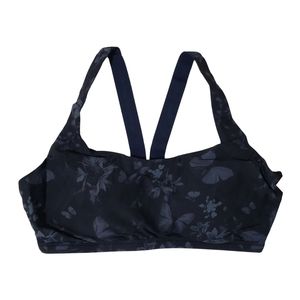 Spanx Printed Sports Bra Low-Impact Women XS, XL Midnight Garden NWT